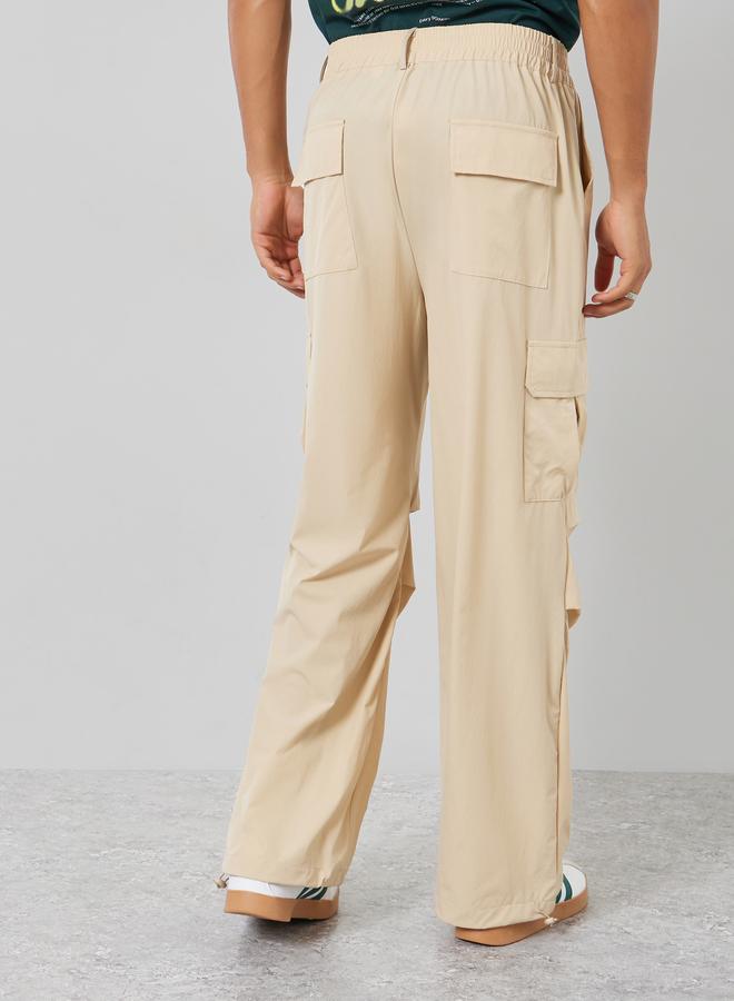 ستايلي بنطلون كارجو بيج مريح للرجال - Image 4